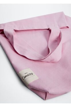 MANGO Pamuklu Shopper Çanta