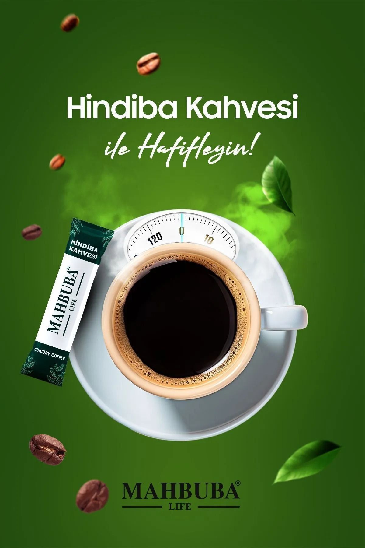 Mahbuba Hindiba Kahvesi Detox Form Diyet Glutensiz Kahve 2x 120gr ( 2 AYLIK KULLANIM ) - Görsel 4