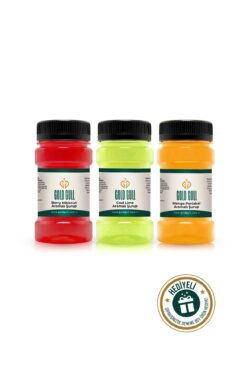 gold gull Cool Lime, Berry Hibiscus & Mango Portakal Aromalı Kahve & Meyve Konsantre Şurupları 3 x 80 ml.