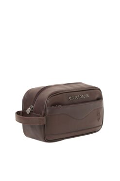 U.S. Polo Assn. 25035-25036 EL ÇANTASI TRAŞLIK PORTFÖY KAHVE