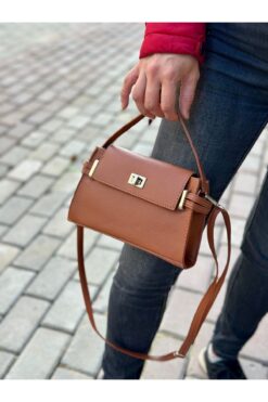 Tina Kilit Kapaklı Kol Çantası