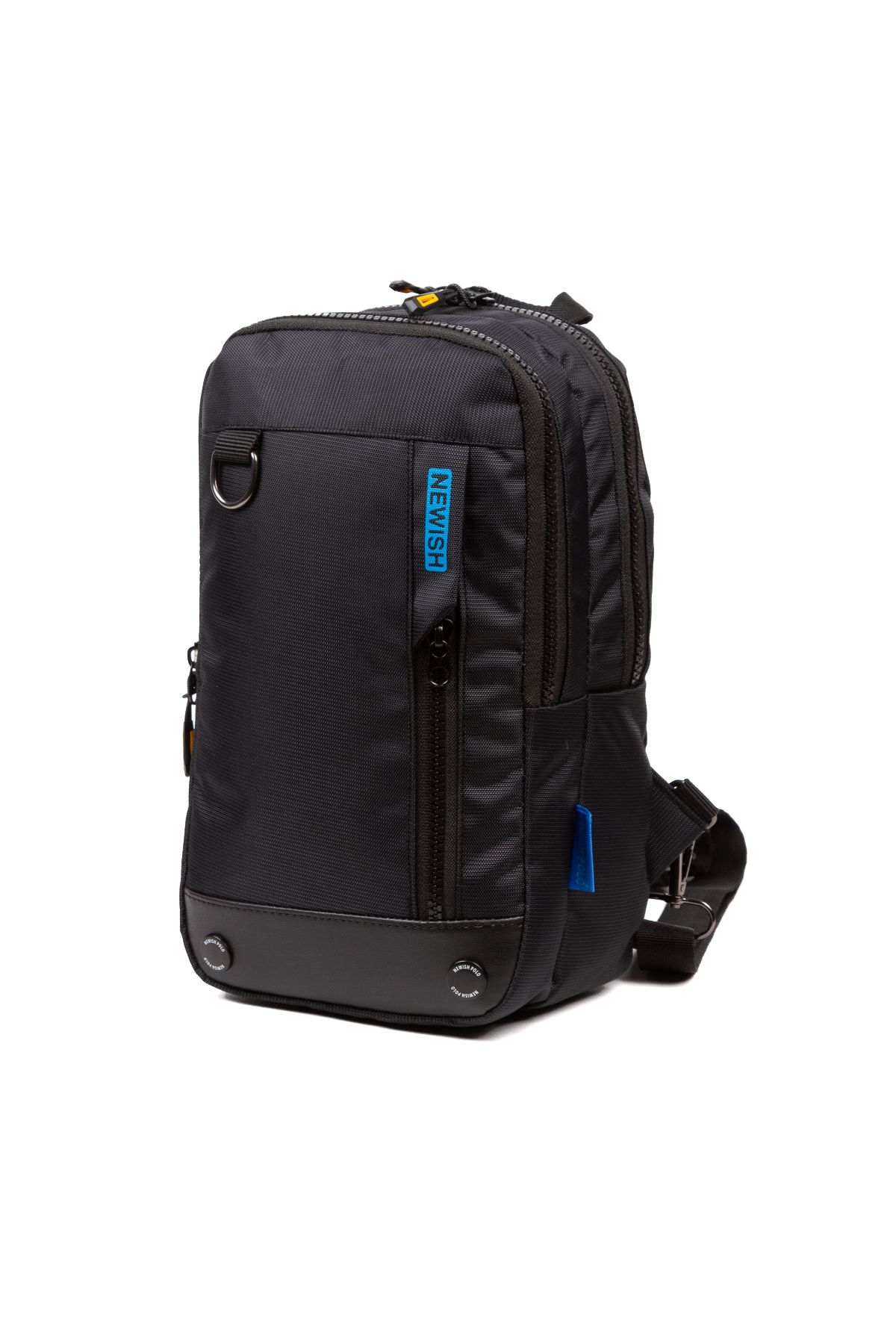 Newish Polo Erkek Çapraz Askılı Fonksiyonel Mini Göğüs ve Sırt Çantası - Görsel 2