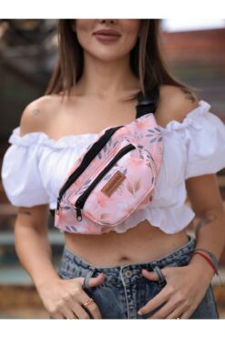 Moserini Unisex Desenli Omuz Ve Bel Çantası - Venus