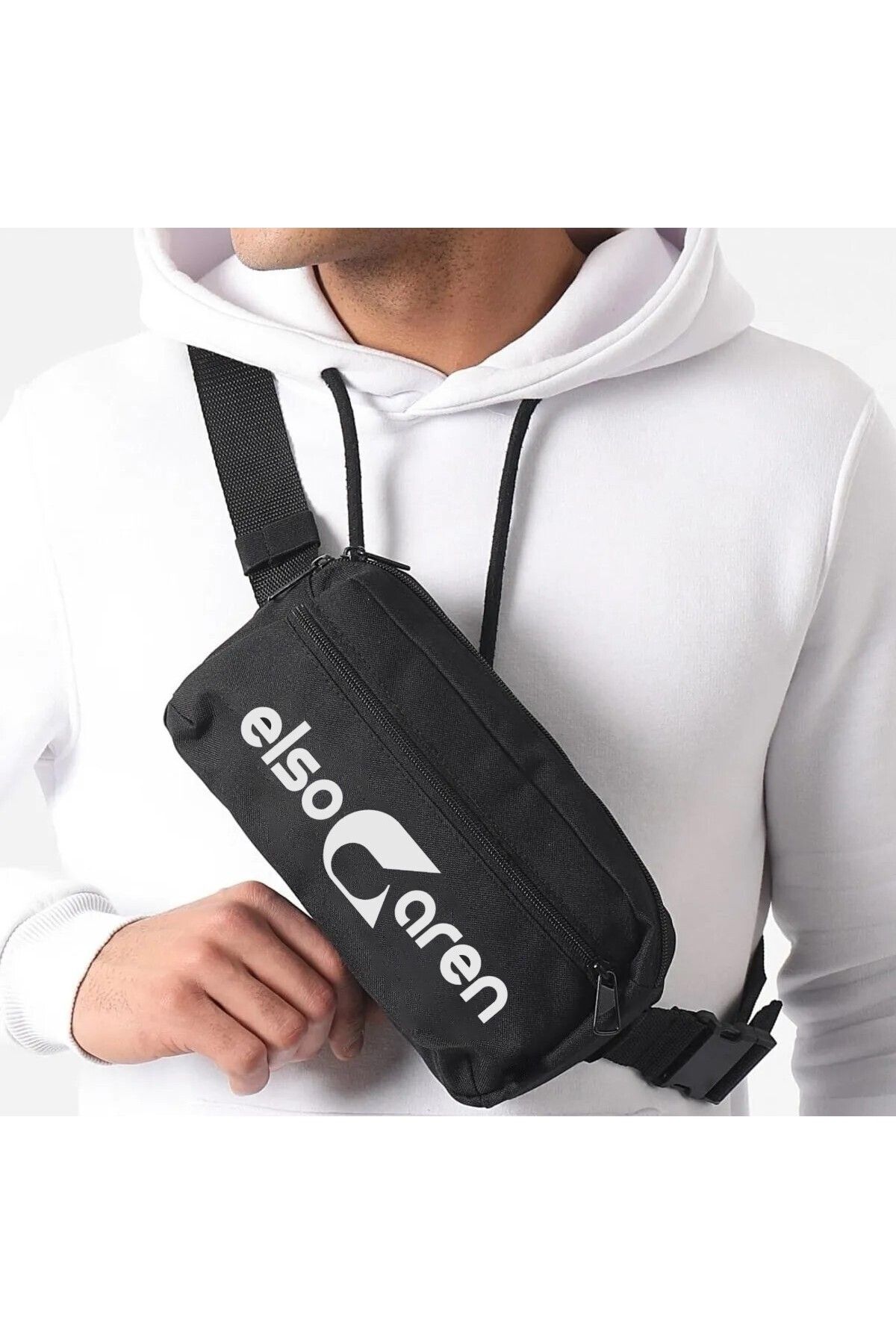Elso Aren Essential Unisex Göğüs Omuz ve Bel Çantası