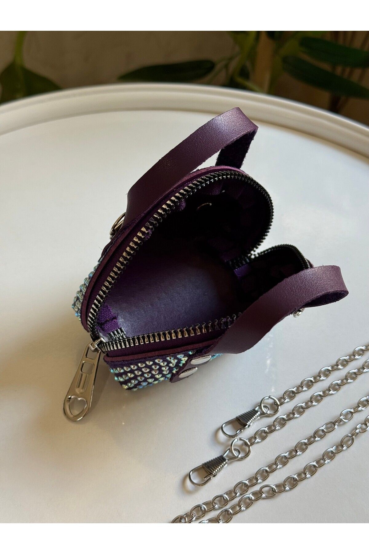 ZEYS Taşlı Mini Boy Şık Çanta