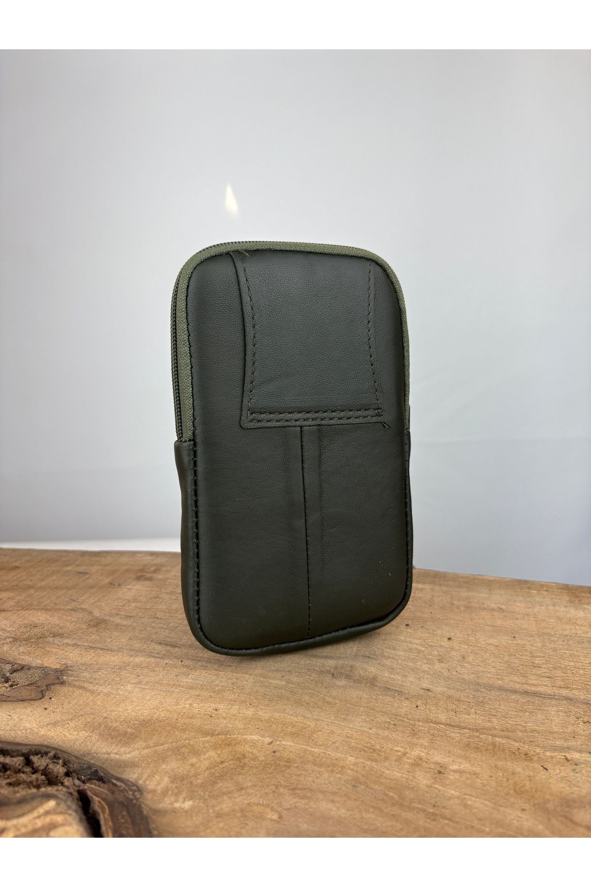 özdemirler deri Deri Dik Kemerlik,Hakiki Deri Kemerlik,Para Cüzdanı,Kemer Çantası,İnşaatçı Boyacı Çantası Telefonluk - Görsel 3