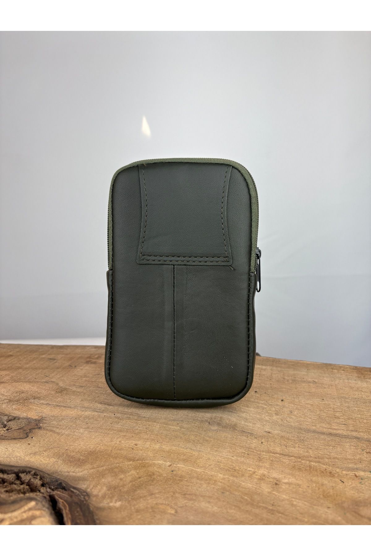 özdemirler deri Deri Dik Kemerlik,Hakiki Deri Kemerlik,Para Cüzdanı,Kemer Çantası,İnşaatçı Boyacı Çantası Telefonluk - Görsel 5