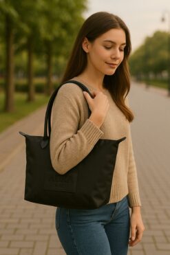 aura bag Katlanabilir Tote Omuz Çantası