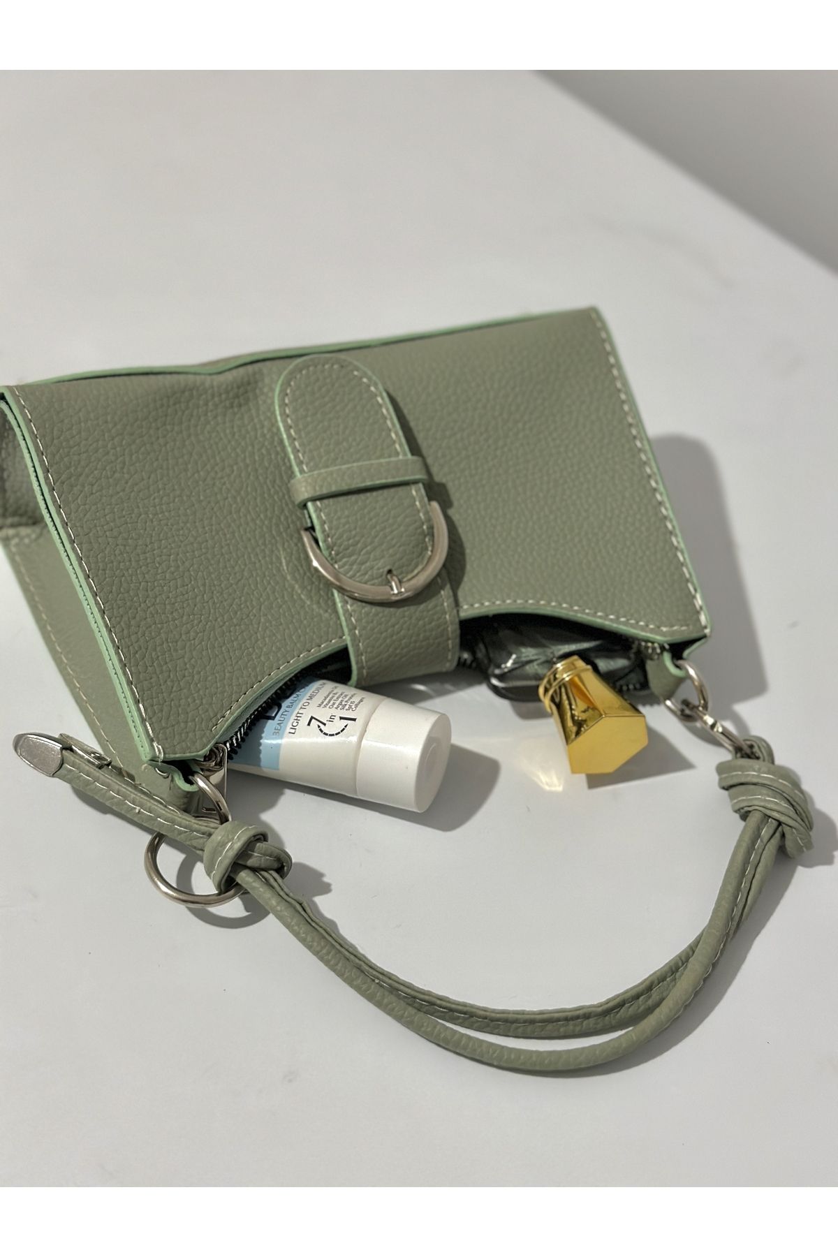 ESTUTE El ve omuz çantası A kalite Çapraz çanta - Görsel 3