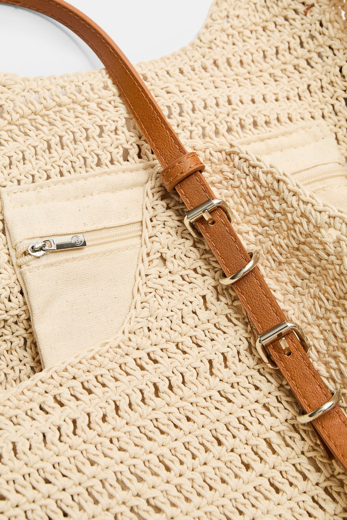 Stradivarius Kroşe omuz çantası - Görsel 2