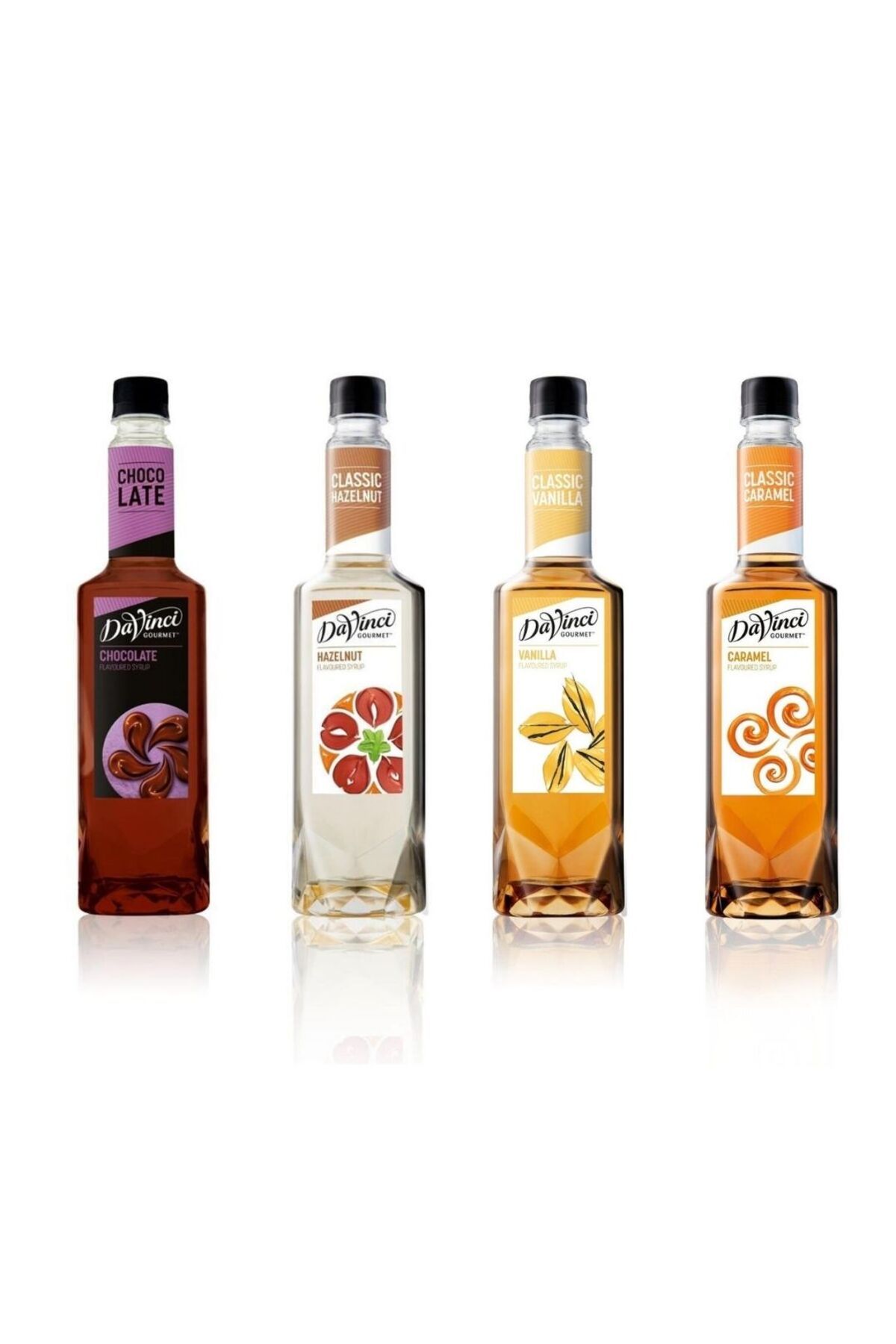 Da Vinci Davinci 4 Lü Şurup Kahve Fırsat Seti (ÇİKOLATA, FINDIK, VANİLYA, KARAMEL) 750 ml