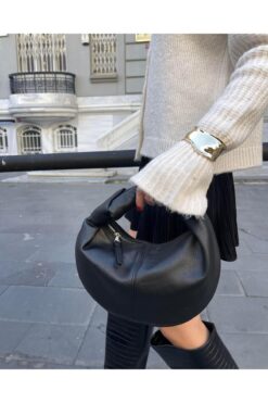 Tina Düğüm Detaylı Çanta Siyah