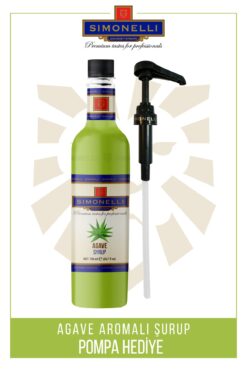 Simonelli Kahve Ve Kokteyl Şurubu Agave Aromalı 700 ml Pompa Hediyeli
