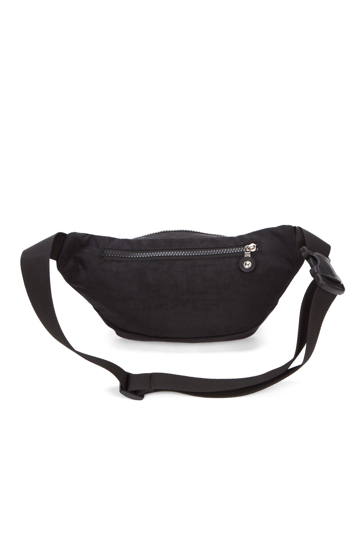 Adelina Bags Unisex Krinkıl Kumaş Bel Ve Çapraz Askılı Göğüs Omuz Çanta Freebag Siyah - Görsel 7