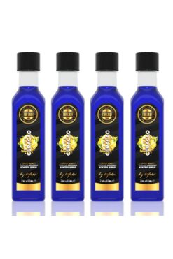 By Tüfekçi Turunç (Blue Curacao) Şurup Yoğun Lezzet Yüksek Aromalı Yeni Formül (4x60ml)