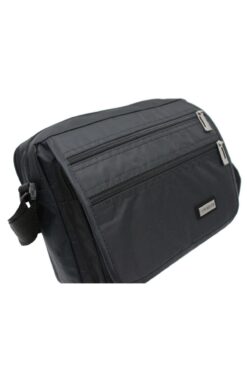 SEVENTEEN 2246 Çok Gözlü Erkek El Ve Omuz Askılı Çanta Siyah