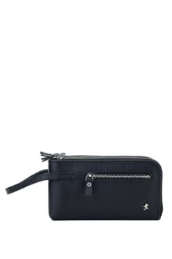 Tamer Tanca Erkek Hakiki Deri Siyah Portföy Çanta