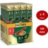 Jacobs 3'ü 1 Arada Gold Yoğun Lezzet Karışım Kahve 160 Adet ( 40'lı Kutu X 4)