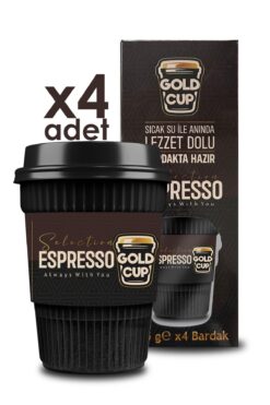 Goldcup Espresso 4'lü