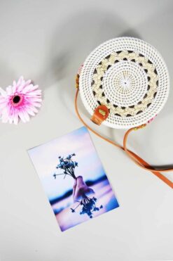 SepetçiBaba Mila - Hasır Omuz Çantası