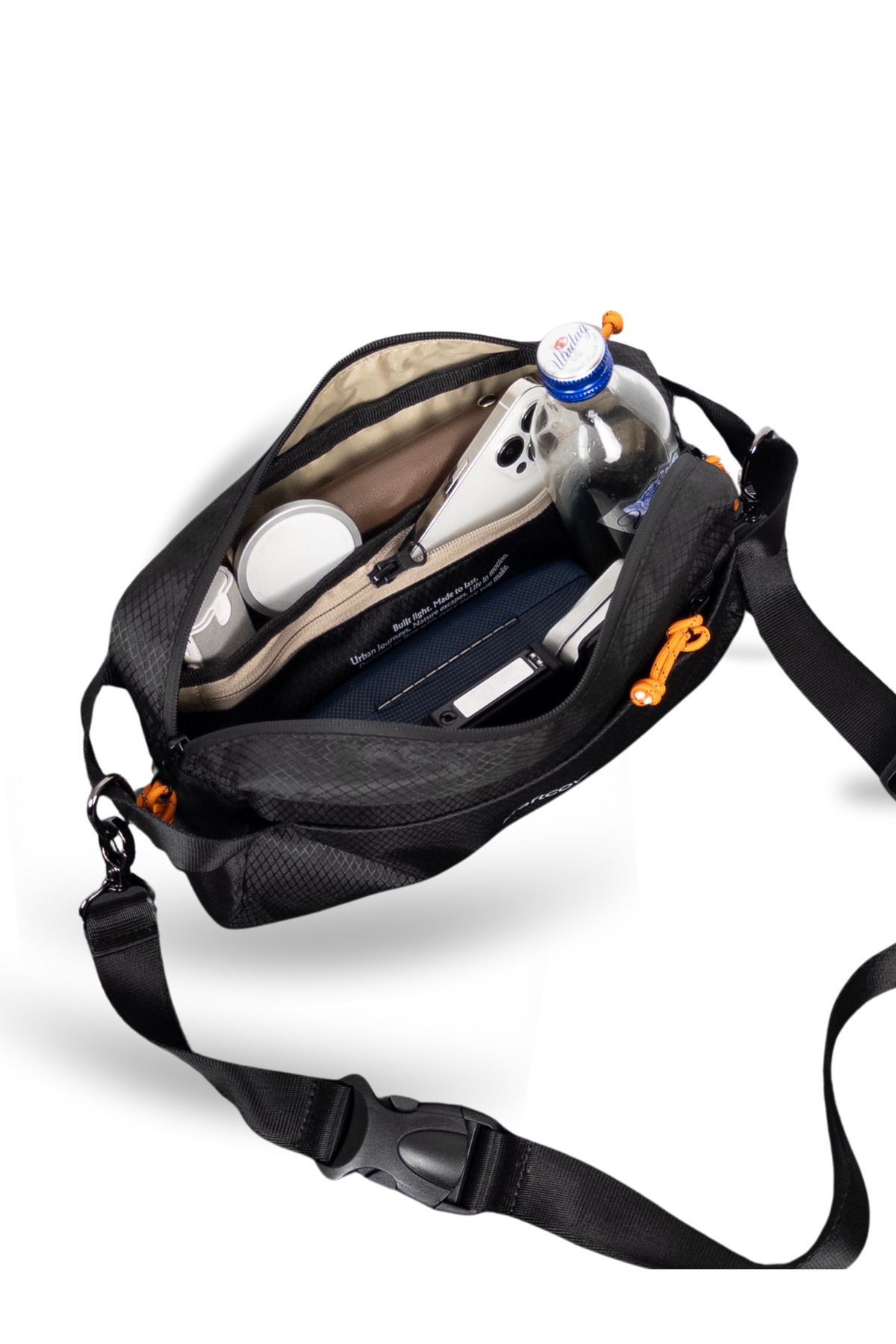 KraftCover Rove Sling Unisex Su Geçirmez Çapraz Çanta | Hafif, Katlanabilir, Leke Tutmaz - Görsel 2