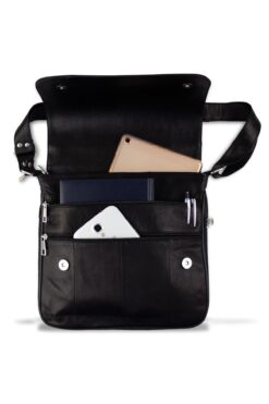 fubileather Crossman Hakiki Deri Unisex Çapraz Postacı Çanta
