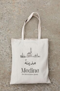 daystore Ham Bez Medine Baskılı Çanta