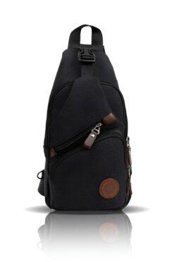 Av A Dos Unisex Suya Dayanıklı Kanvas Usb Kulaklık Çıkışlı Çapraz Askılı Bel Omuz Çanta Göğüs Günlük Bodybag