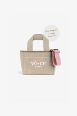 voce studios Kanvas Beige Mini Bag
