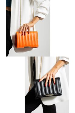 butikbatii Zincir Askılı Mıknatıslı Omuz Ve El Çantası 2 Li Paket