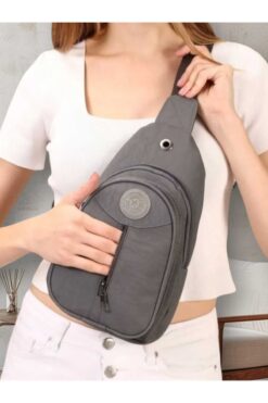 La'Graccia Unisex Krinkıl Çapraz Askılı Omuz Ve Bel Çantası