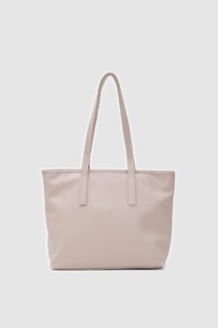 Shule Bags Golden Krem Omuz Çantası