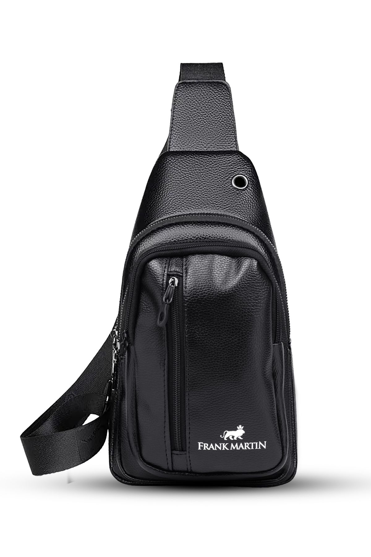Frank Martin Vegas Kulaklık Usb Çıkışlı Askılı Bodybag Çapraz Çanta Günlük Göğüs Ve Omuz Çantası - Görsel 2