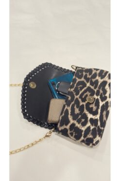 Ozy Bags Örgülü Zincir Saplı Mini Çanta