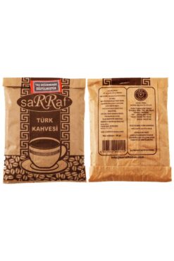 Sarrafzade Kahve Sarraf Türk Kahvesi Taş Değirmende Öğütülmüş 4 Adet