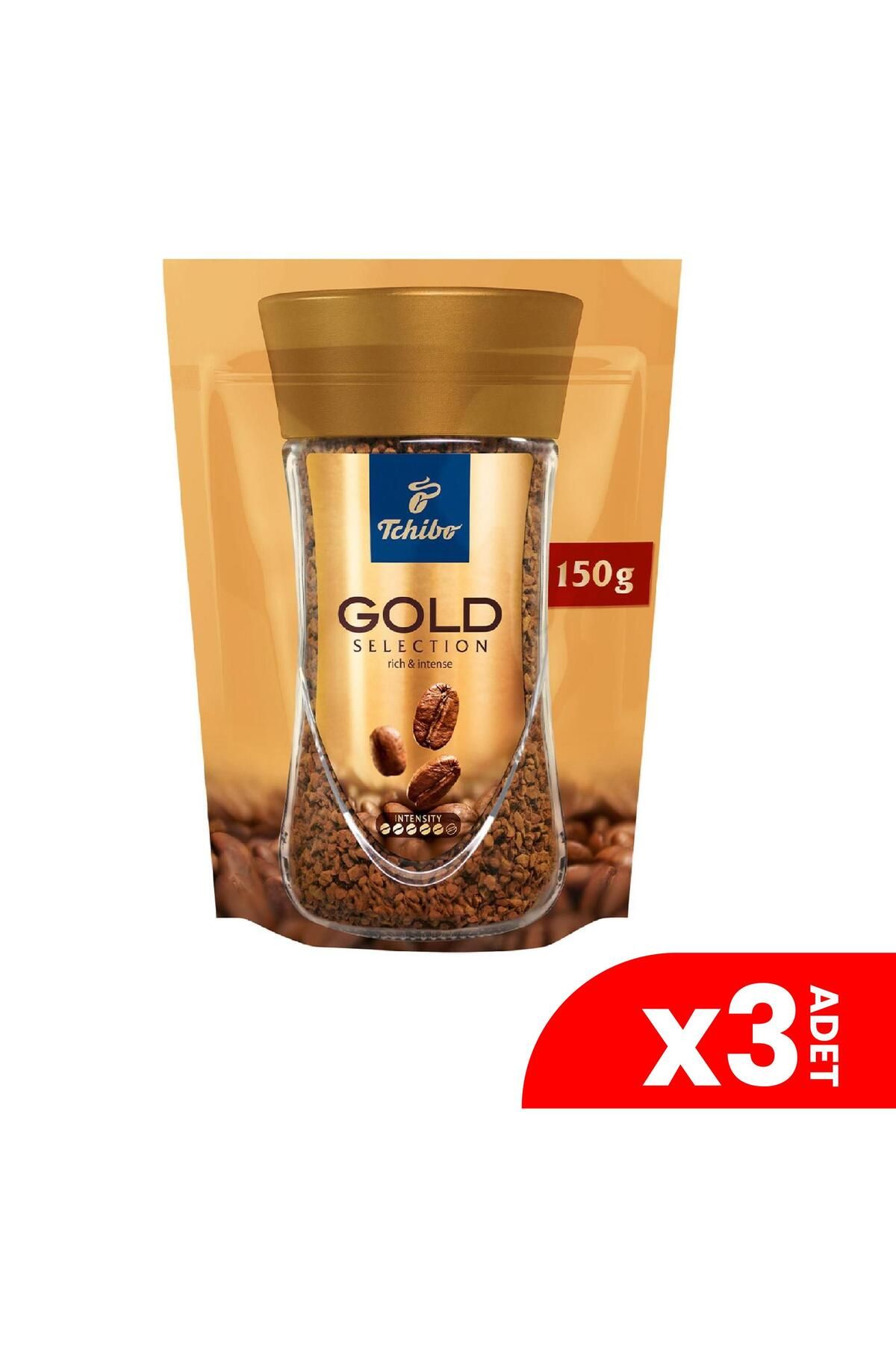 Tchibo Gold Selection Çözünebilir Kahve Ekonomik Paket 150 gr 3'lü
