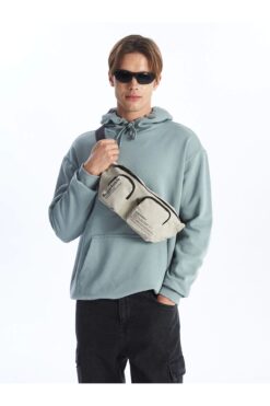 LC Waikiki LCW ACCESSORIES BEJ Çok Bölmeli Erkek Göğüs Çantası