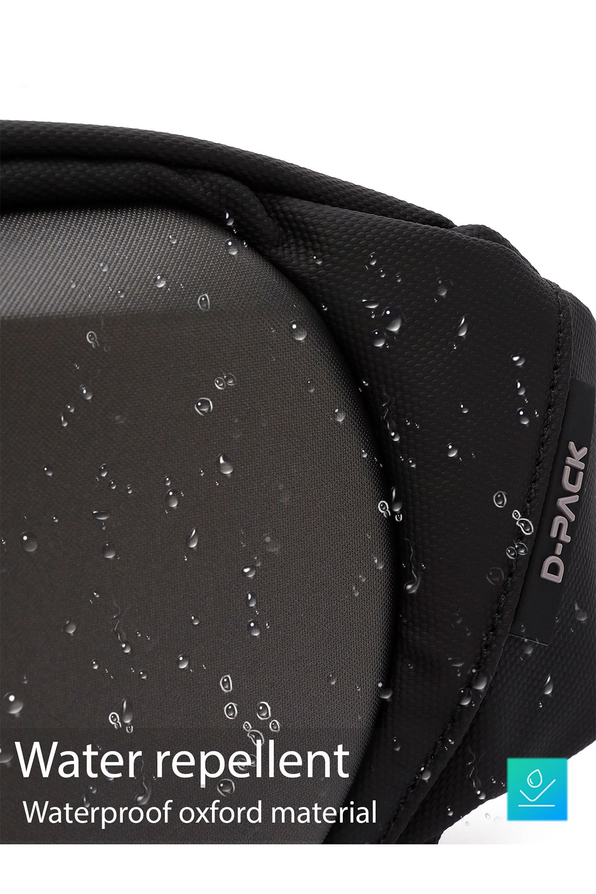 Derimod D-Pack Erkek Gri Kumaş Bel Çantası 24SBD30036F - Görsel 5