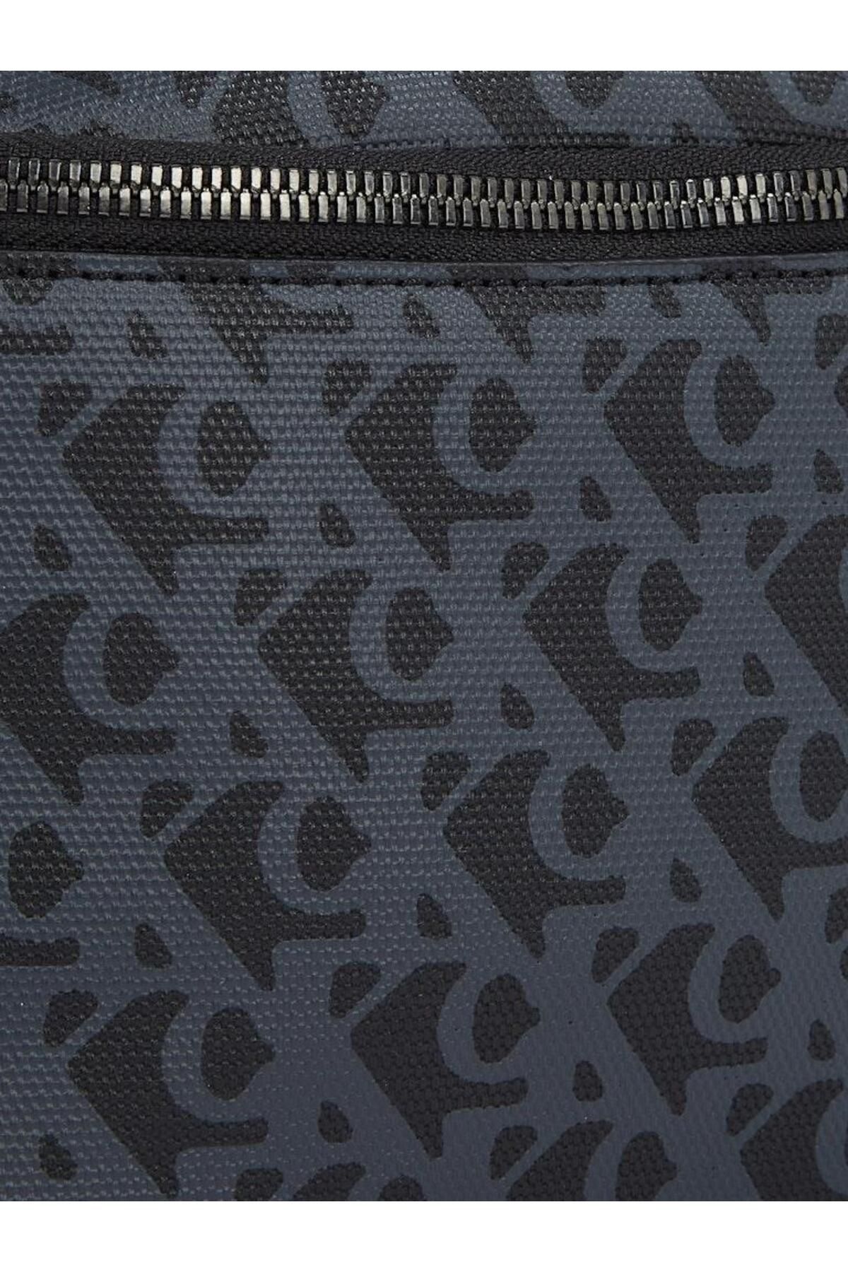 Calvin Klein Erkek MATTE AOP SQ WAISTBAG 38 Bel Çantası - Görsel 4