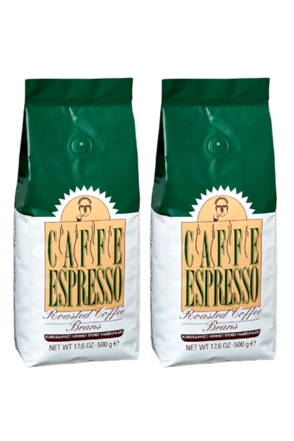 Mehmet Efendi Espresso Çekirdek Kahve 500 gr - 2 Adet