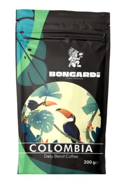 Bongardi Coffee Colombia Yöresel Blend Kahve 200g (ÇEKİRDEK VEYA ÖĞÜTÜLMÜŞ SEÇİLEBİLİR)