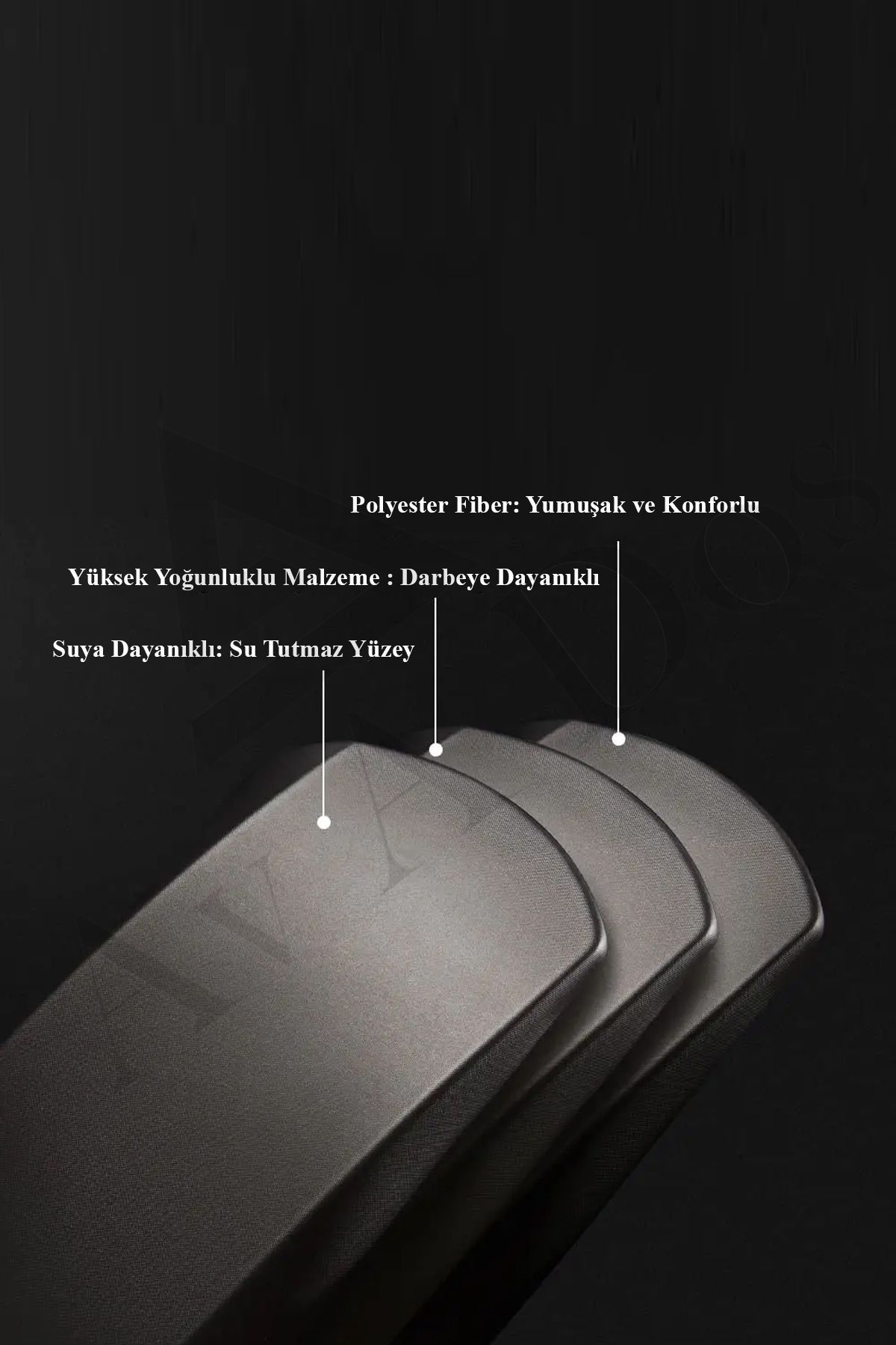 AVCA Unisex Bel Çantası Kabuklu Bel Çanta Suya Dayanıklı Çapraz Göğüs Çantası Bodybag Günlük Spor Yürüyüş - Görsel 2