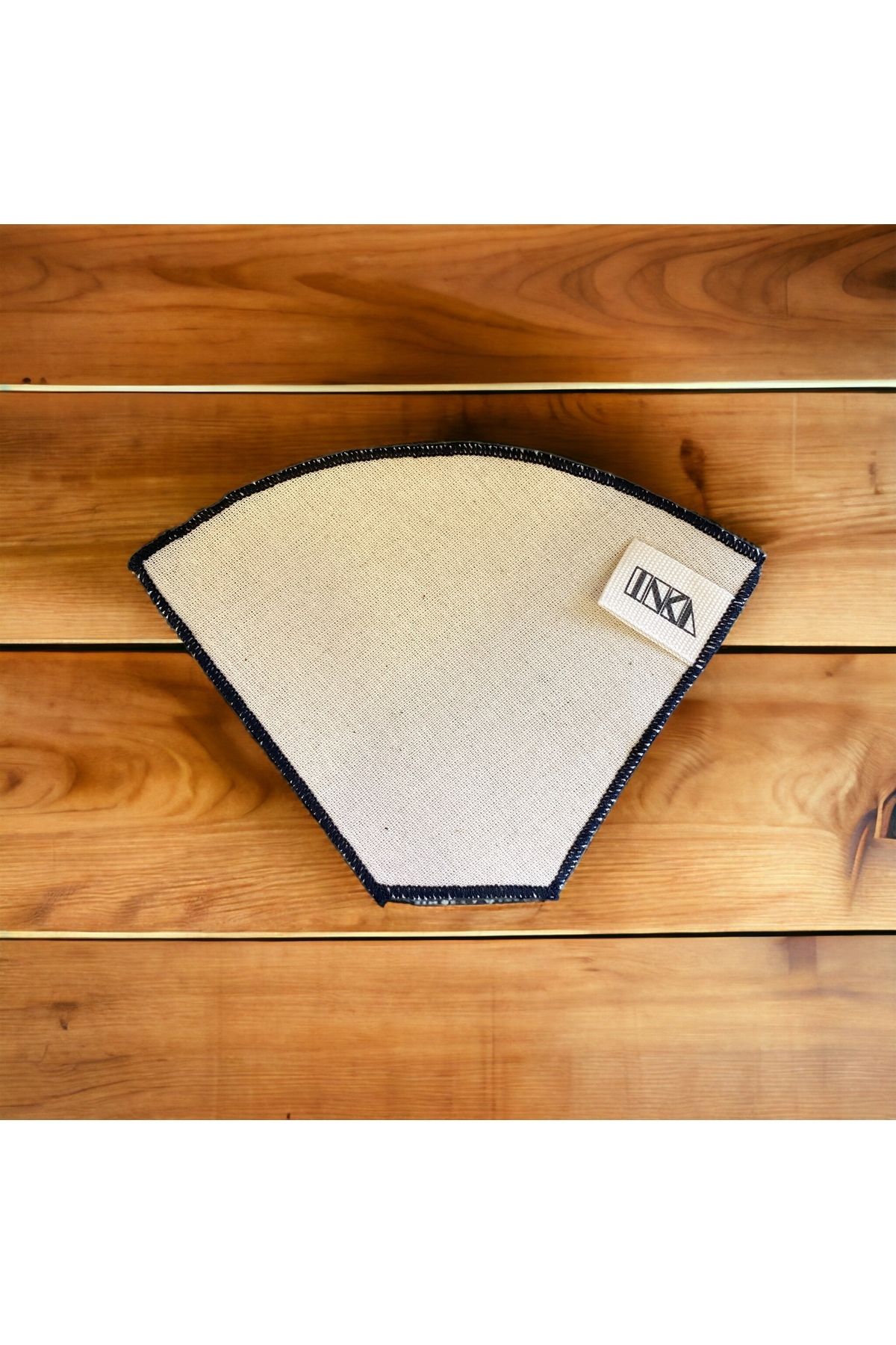 Inka Wood Co. Yıkanabilir Kumaş Organik Kahve Filtresi No:4 | 3 Adet |%100pamuk Ham Bez Kahve Filtresi - Görsel 4