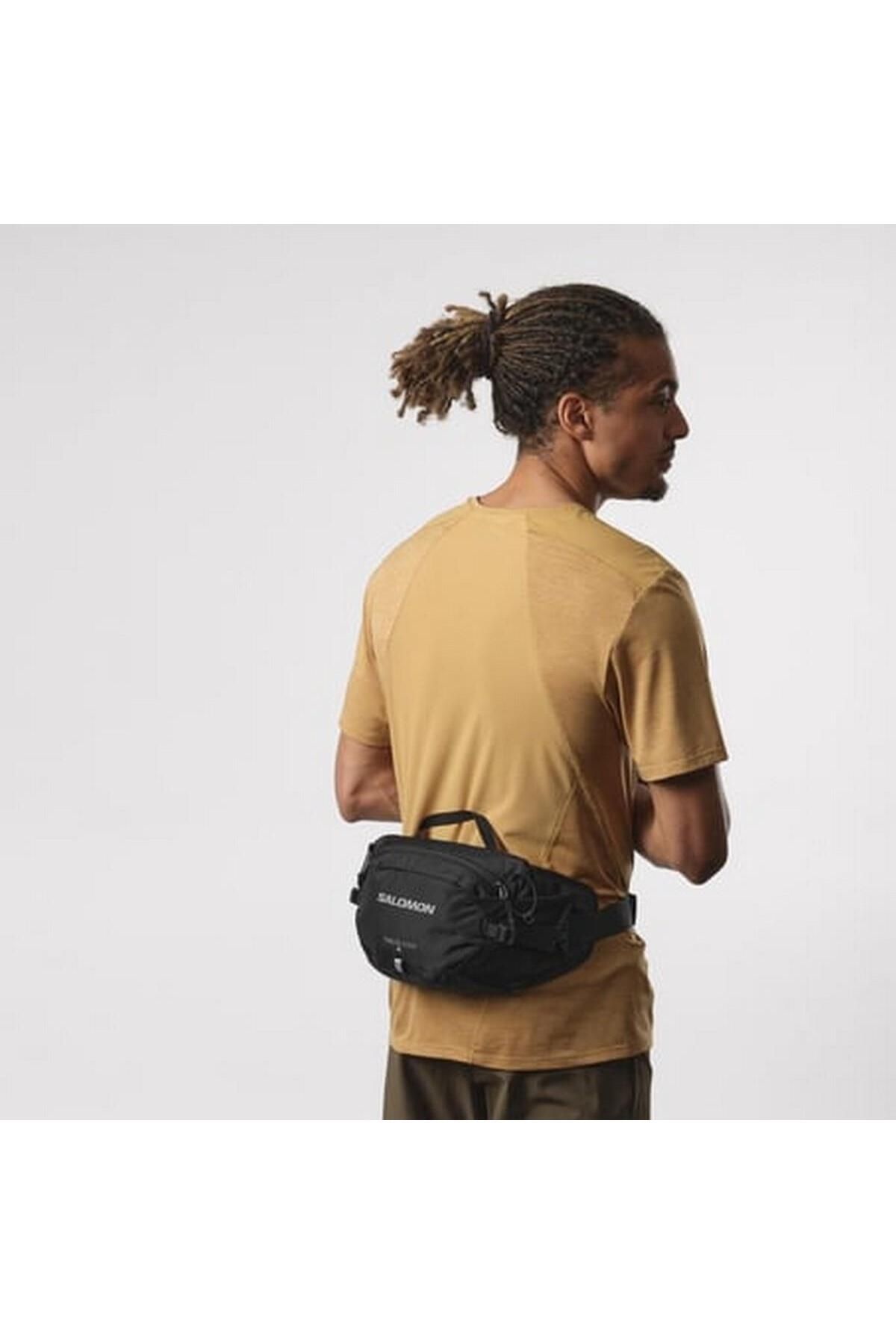 Salomon Traılblazer Belt Black/alloy/ Bel Çantası Lc2183800 - Görsel 3