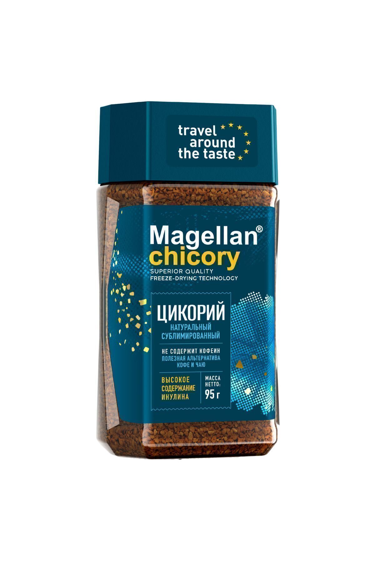 Slav Coffee Magellan %100 Doğal Hindiba Içeceği - Granül, Kafeinsiz, Glutensiz, Prebiyotik Inülinli 95g 3 Adet - Görsel 2