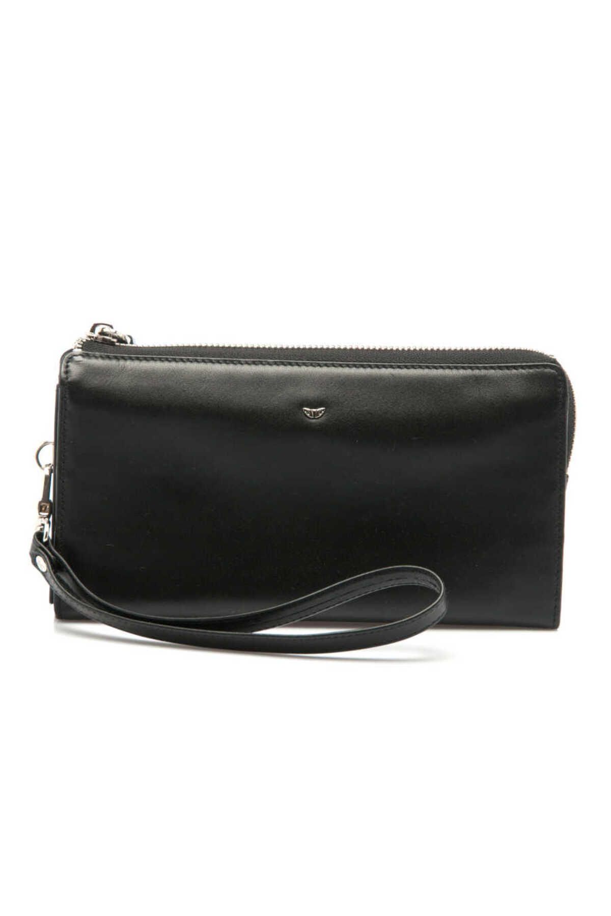 Tergan Siyah Hakiki Deri Erkek El Çantası - S1pc00021287-c59