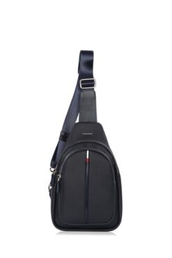 Cengiz Pakel Cengiz Pakel Unisex Crossbody Çanta 7208-lacivert-kırmızı