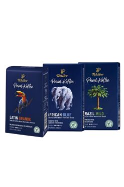 Tchibo Privat Kaffee Brazil Mild+latin Grande+african Blue 250 Gr 3 Lü Paket Öğütülmüş Filtre Kahve