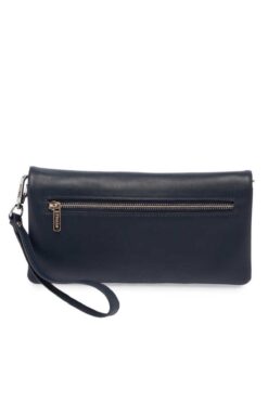 Tergan Lacivert Hakiki Deri Erkek El Çantası - S1pc00001621-m80