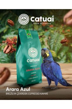 Catuai Premium Arara Azul Çekirdek Espresso Nitelikli Kahve 250 gram